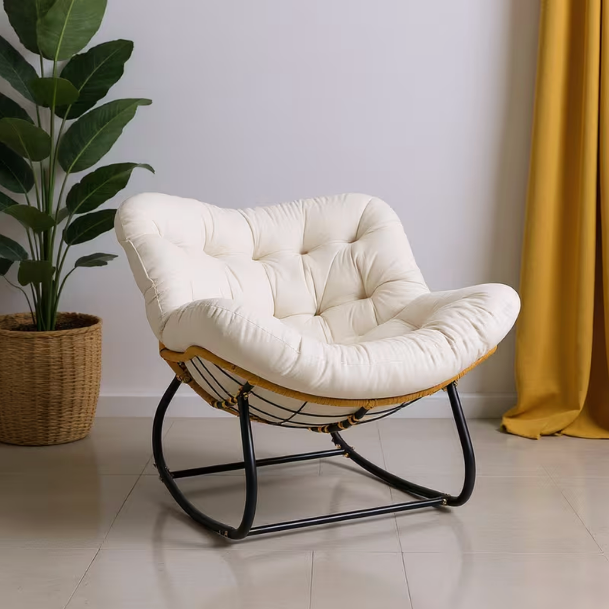 LOGAN™ - Relax Egg Rocking Chair - Indoor & Outdoor